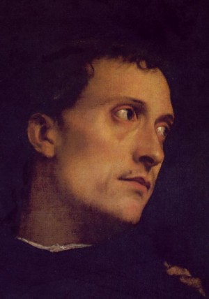  Photograph - The Concert(DETAIL of spinet player)  c. 1510 by Titian
