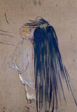 Oil toulouse lautrec, henri de Painting - A Day Out 1893 by Toulouse Lautrec, Henri de