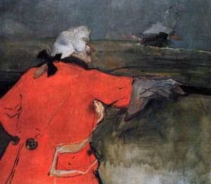 Oil toulouse lautrec, henri de Painting - Admiral Viaud 1901 by Toulouse Lautrec, Henri de