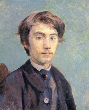 Oil portrait Painting - Portrait of the Artist Emile Bernard, 1886 by Toulouse Lautrec, Henri de