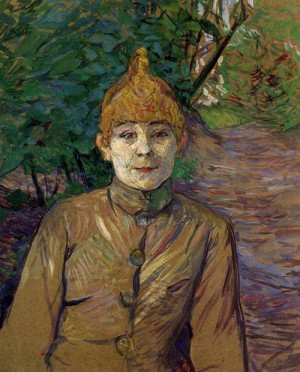 Oil toulouse lautrec, henri de Painting - The Streetwalker (aka Casque d'Or) 1890-1891 by Toulouse Lautrec, Henri de