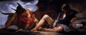  Photograph - Mercury and Argus    c. 1659 by Velazquez, Diego