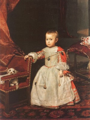  Photograph - Prince Felipe Prospero, 1659 by Velazquez, Diego