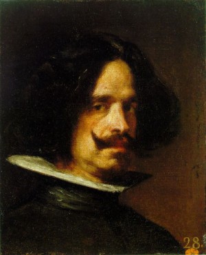 Oil velazquez, diego Painting - Self-Portrait  c. 1640 by Velazquez, Diego