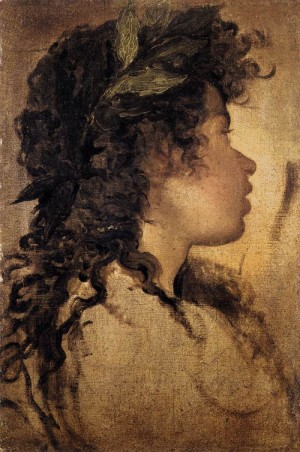  Photograph - Study for the head of Apollo   1630 by Velazquez, Diego