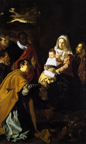  Photograph - The Adoration of the Magi 1619 by Velazquez, Diego