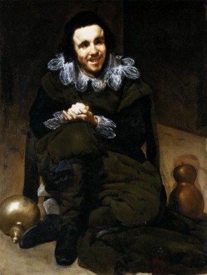  Photograph - The Dwarf Don Juan Calabazas, called Calabacillas    1637-39 by Velazquez, Diego