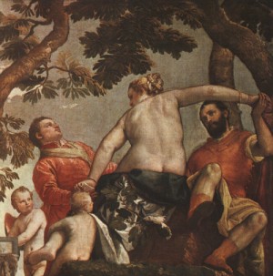 Oil veronese, paolo Painting - The Allegory of Love, Unfaithfulness, 1570 by Veronese, Paolo