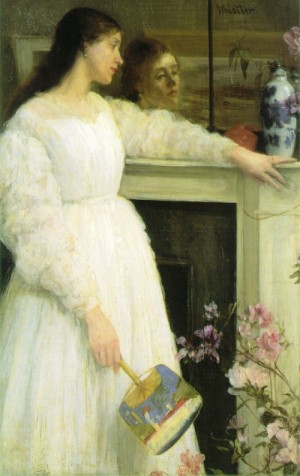  Photograph - Symphony in White, No. 2 The Little White Girl  1864 by Whistler, James Abbott McNeill