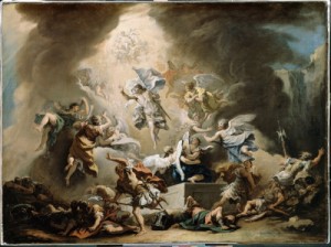Oil Baroque Painting - The Resurrection by Ricci, Sebastiano