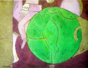 Oil Painting - CG-106 by Chagall Marc