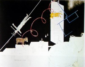 Oil chagall marc Painting - CG-109 by Chagall Marc