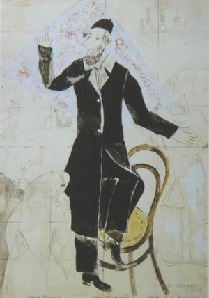 Oil chagall marc Painting - CG-115 by Chagall Marc