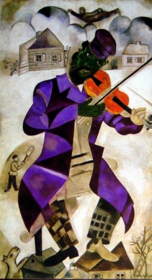 Oil chagall marc Painting - CG-118 by Chagall Marc