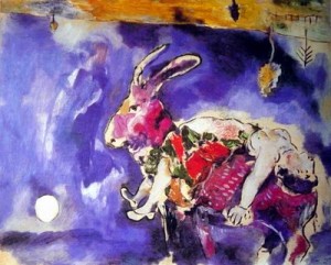 Oil Painting - CG-134 by Chagall Marc