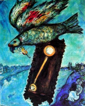Oil Painting - CG-149 by Chagall Marc