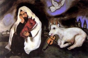Oil chagall marc Painting - CG-155-2 by Chagall Marc