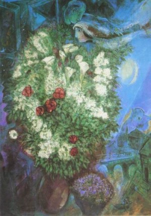Oil chagall marc Painting - CG-159 by Chagall Marc