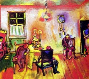 Oil chagall marc Painting - CG-17 by Chagall Marc
