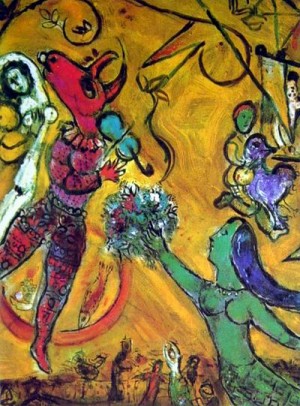 Oil chagall marc Painting - CG-191 by Chagall Marc