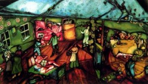 Oil chagall marc Painting - CG-20-2 by Chagall Marc