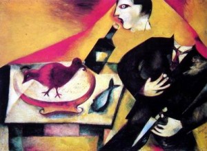 Oil chagall marc Painting - CG-22 by Chagall Marc