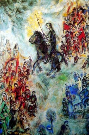 Oil chagall marc Painting - CG-224 by Chagall Marc