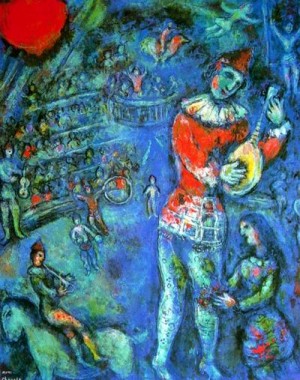 Oil chagall marc Painting - CG-225 by Chagall Marc