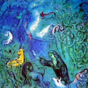 Oil chagall marc Painting - CG-229 by Chagall Marc