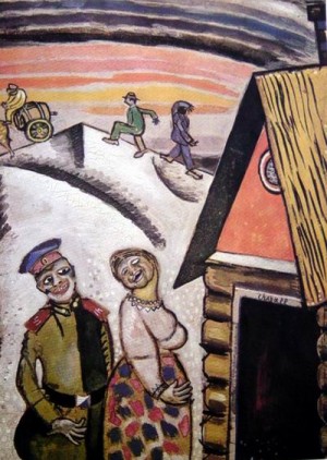 Oil chagall marc Painting - CG-23 by Chagall Marc