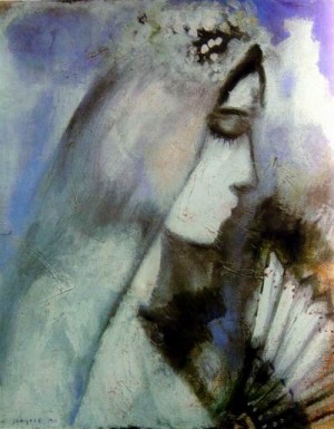 Oil chagall marc Painting - CG-30 by Chagall Marc