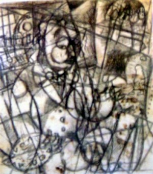 Oil chagall marc Painting - CG-38-2 by Chagall Marc