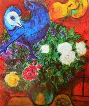 Oil chagall marc Painting - CGM-07 by Chagall Marc