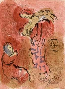  Photograph - Ruth gleaning by Chagall Marc