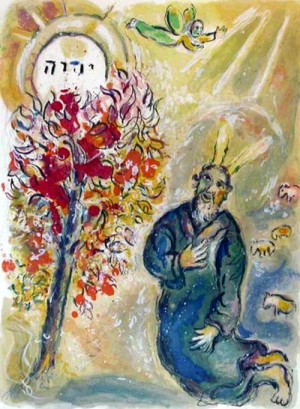  Photograph - The Burning Bush by Chagall Marc
