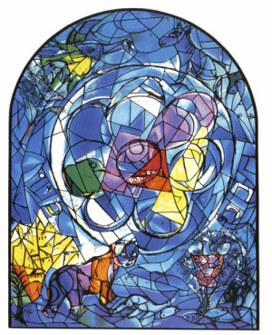 Oil chagall marc Painting - The Twelve Tribes - Benjamin by Chagall Marc