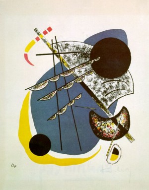 Oil abstract Painting - Small Worlds II, 1922 by Kandinsky