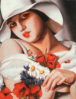 Oil summer Painting - High Summer by Lempicka, Tamara de