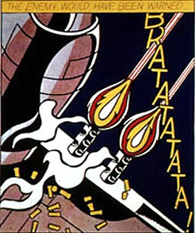 Photograph - As I Opened Fire (Panel Three) by Lichtenstein,Roy