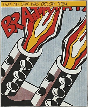  Photograph - As I Opened Fire (Panel Three) by Lichtenstein,Roy