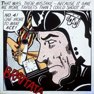 Photograph - Brattata 1962 by Lichtenstein,Roy