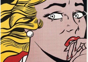  Photograph - Crying Girl by Lichtenstein,Roy