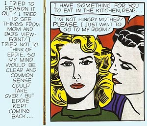  Photograph - Eddie Diptych by Lichtenstein,Roy