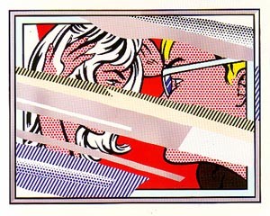  Photograph - Reflections on Conversations by Lichtenstein,Roy