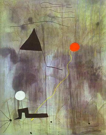 Birth of the World 1925 by Miro Joan