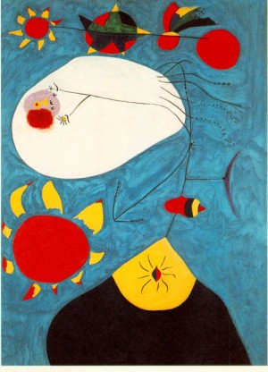 Oil portrait Painting - Portrait IV (Retrat IV)  1938 by Miro Joan