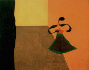 Oil abstract Painting - Queen Louisa of Prussia 1929 by Miro Joan