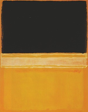 Black Pink Yellow Over Orange by Rothko,Mark