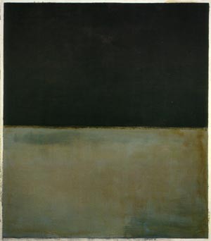 Oil abstract Painting - 1969~70 Untitled Black on Gray by Rothko,Mark