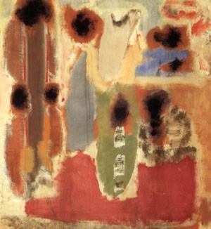 Oil abstract Painting - 357 Untitled 1947 by Rothko,Mark